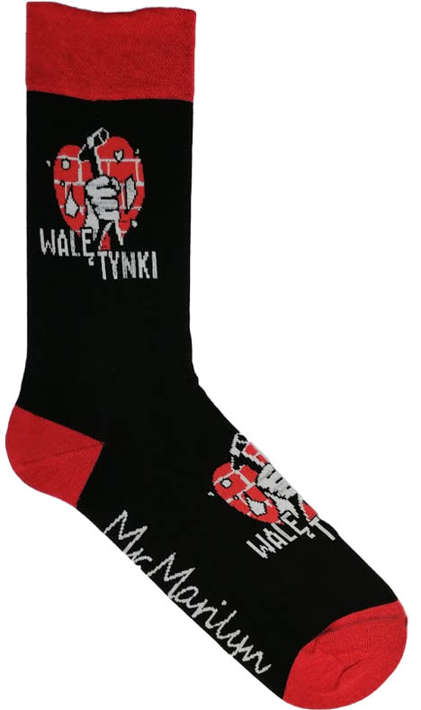 I AM DUMPING MEN SOCKS PLASTER