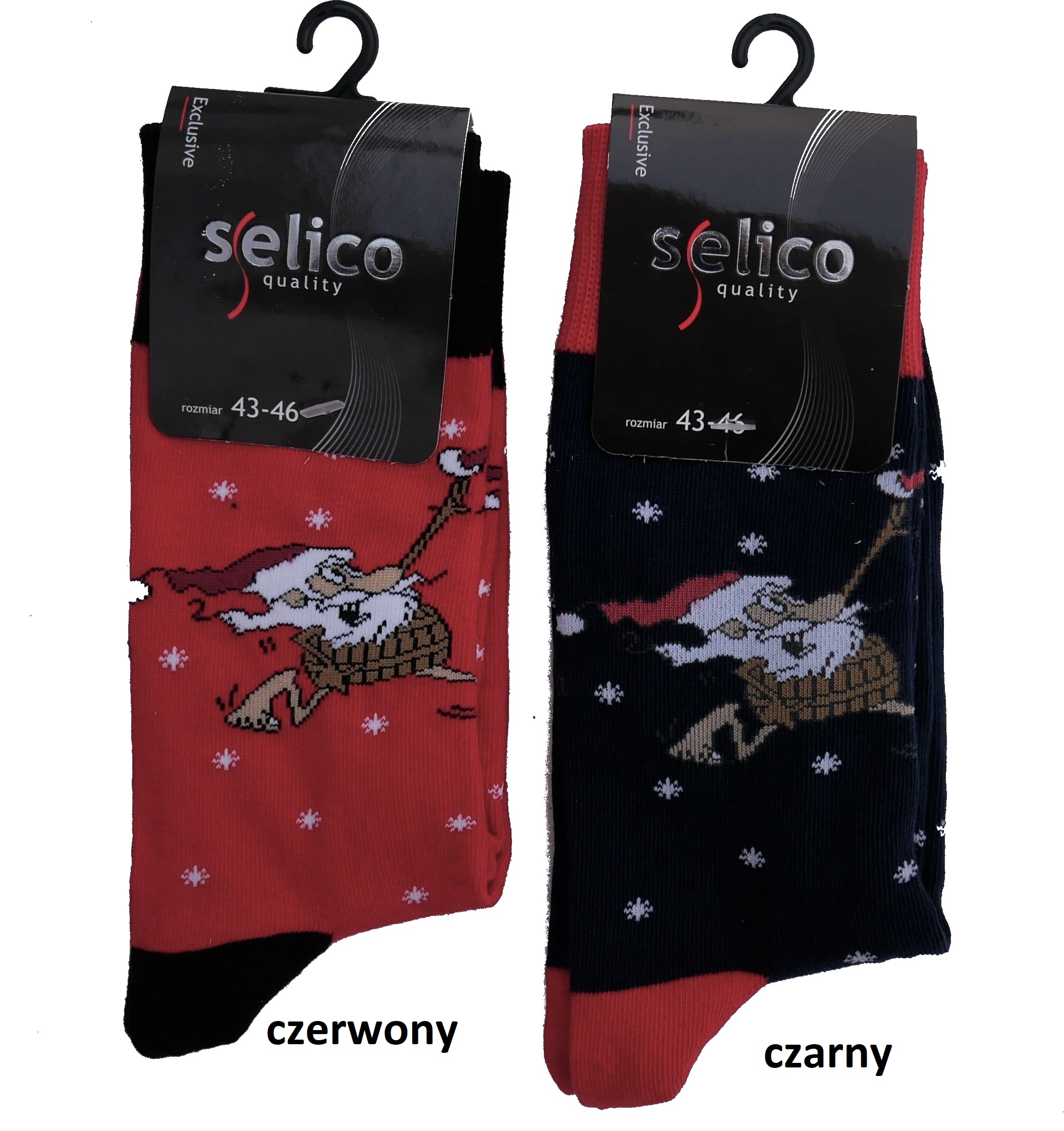 SKARPETKI SELICO MĘSKIE ŚWIĄTECZNE 18