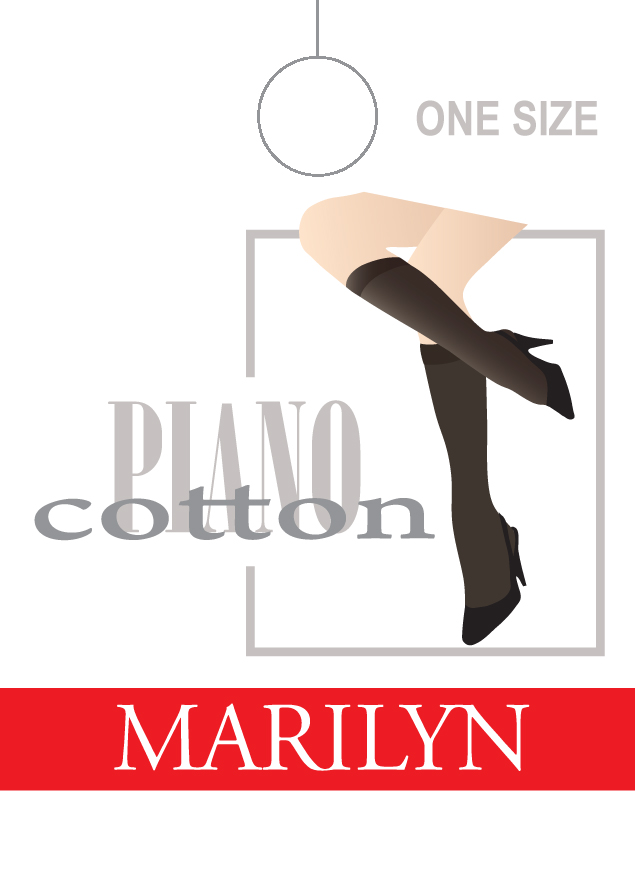 PODKOLANÓWKI PIANO COTTON 