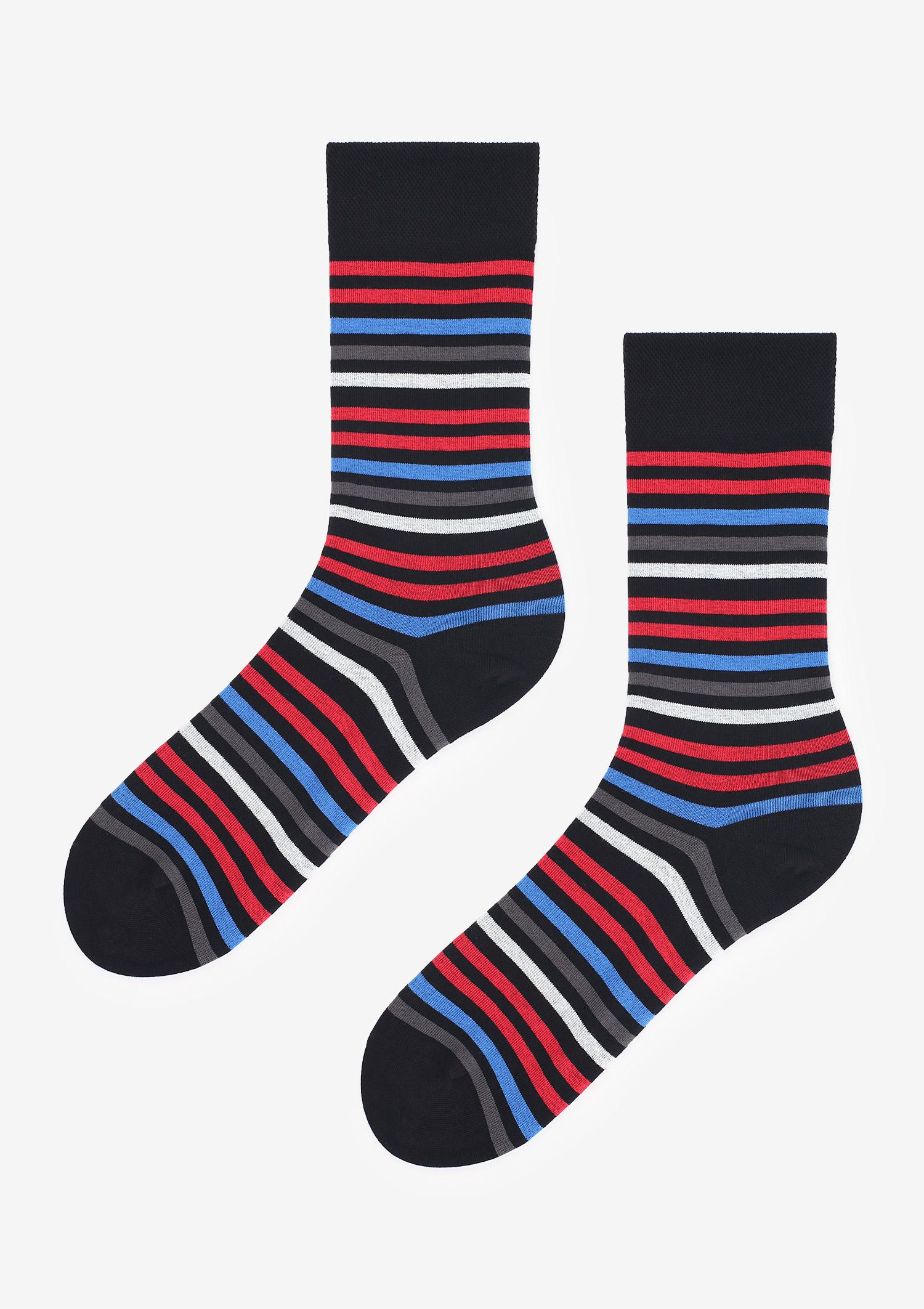 MEN STRIPES MULTI SOCKS