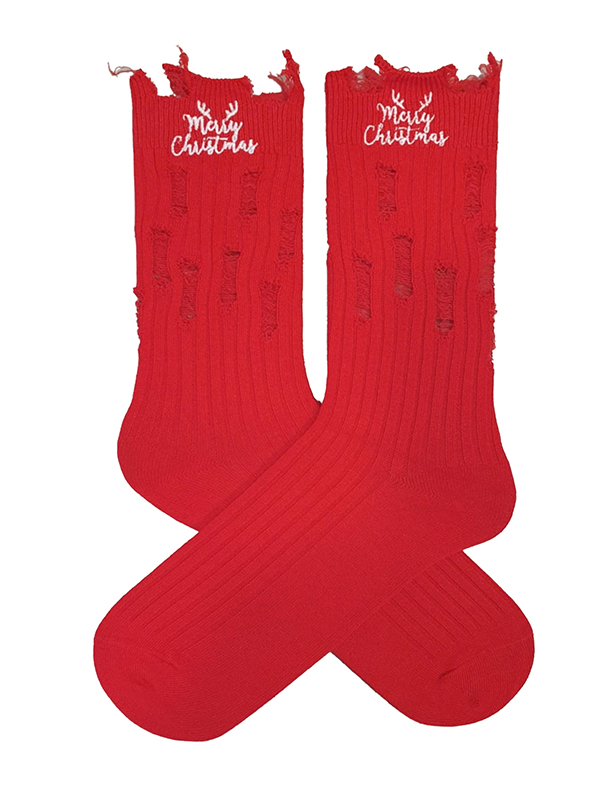 SVL MERRY CHRISTMAS SOCKS