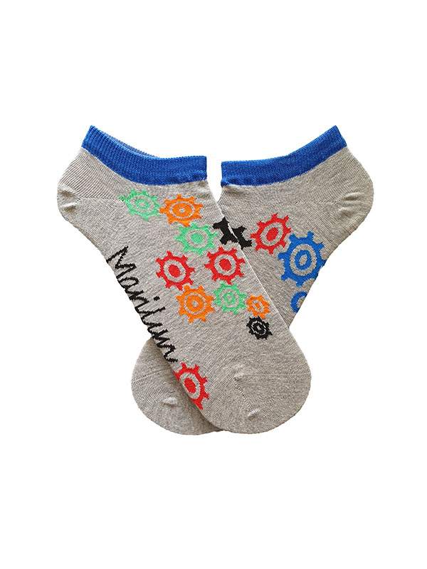 WOMEN'S FOOTIES WHEELS SOCKS