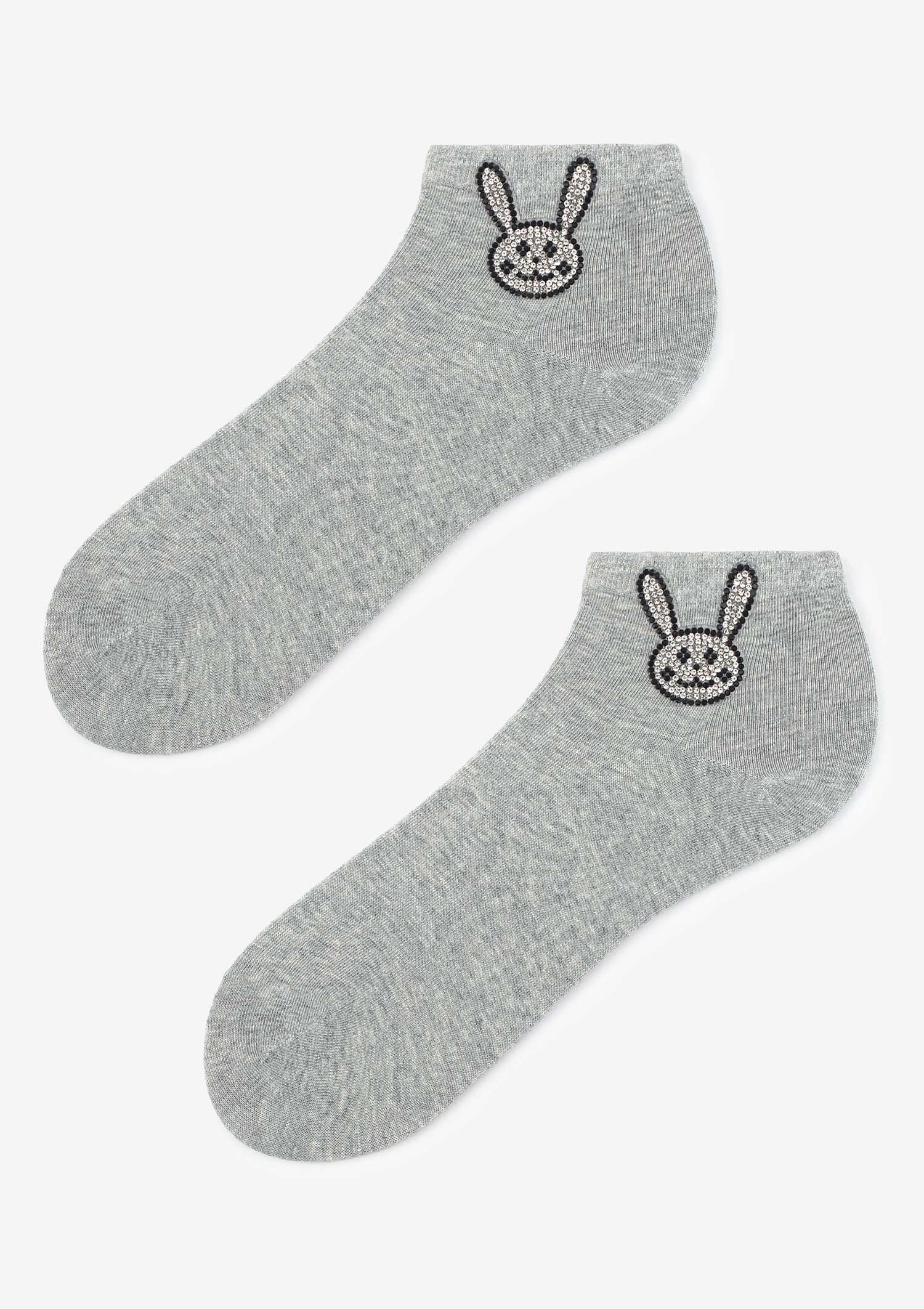 COTTON FUNNY BUNNY WOMEN'S SOCKS 01