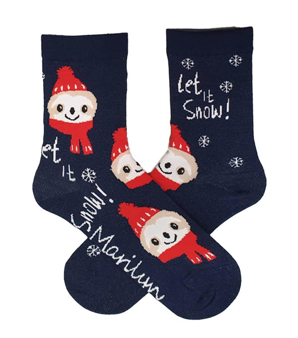 SOCKS SL SANTA SLOTH