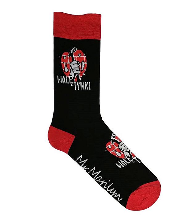 I AM DUMPING MEN SOCKS PLASTER