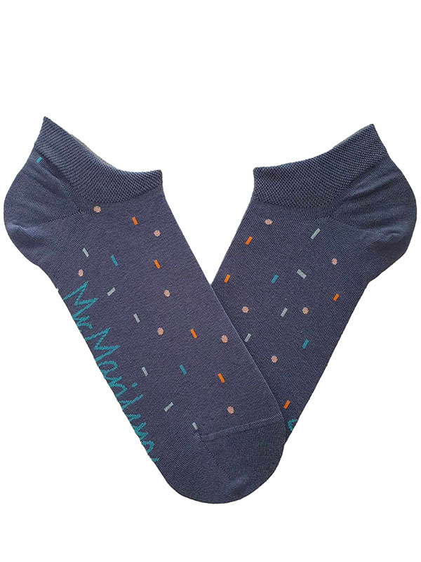 FOOTIES MEN GEOMETRIC SOCKS