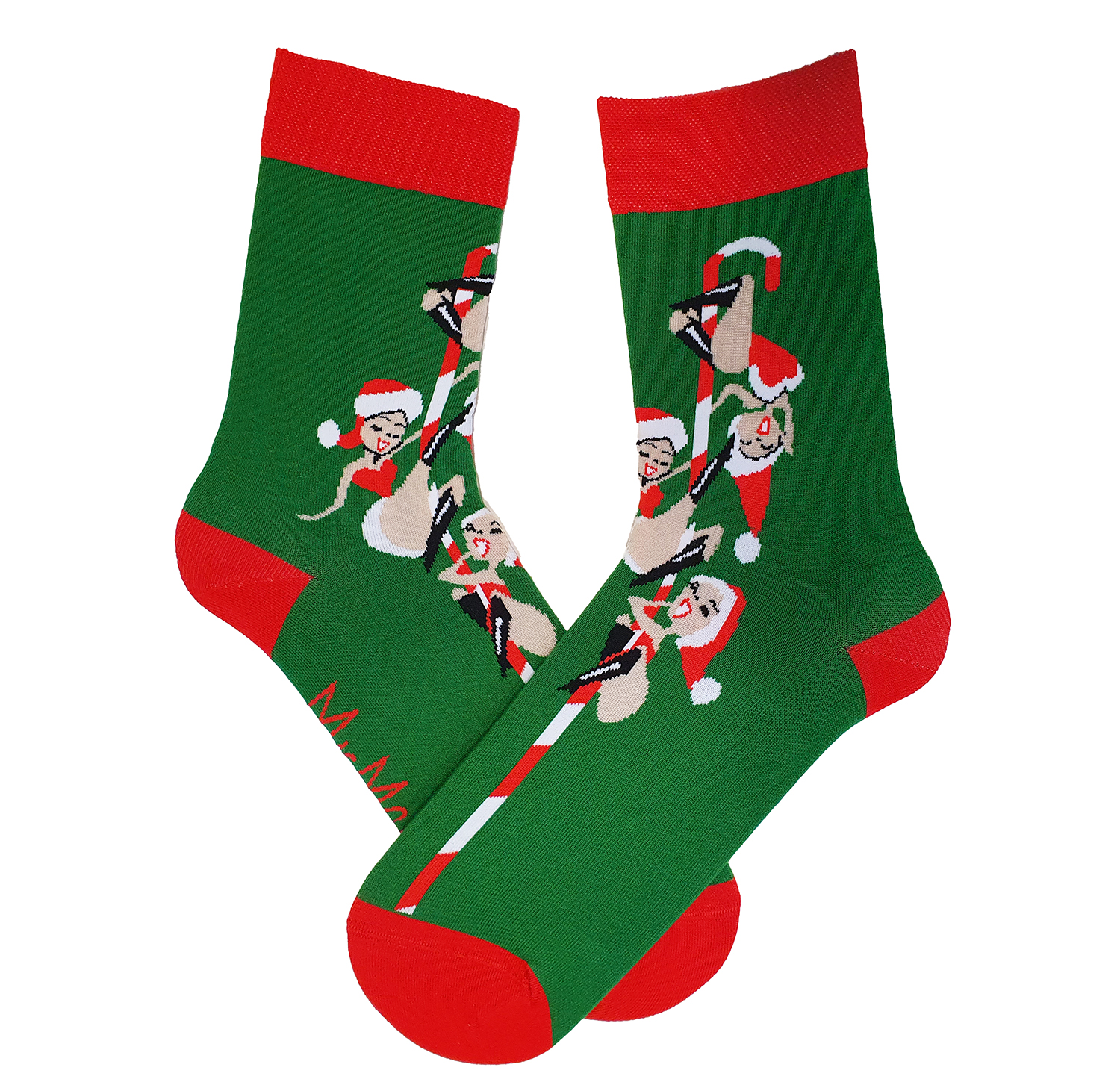 SANTA GIRLS MEN SOCKS