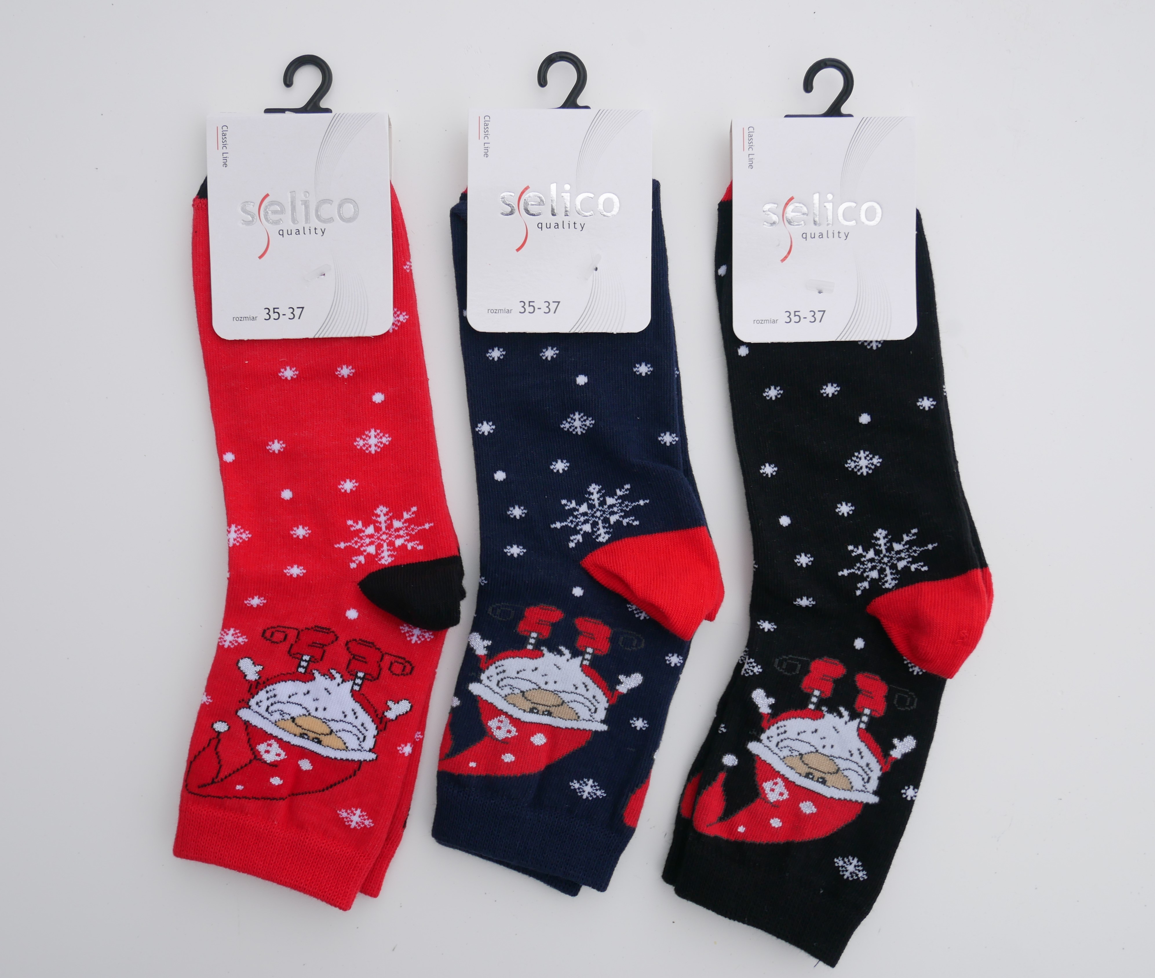 SELICO CHRISTMAS LADIES SOCKS 04