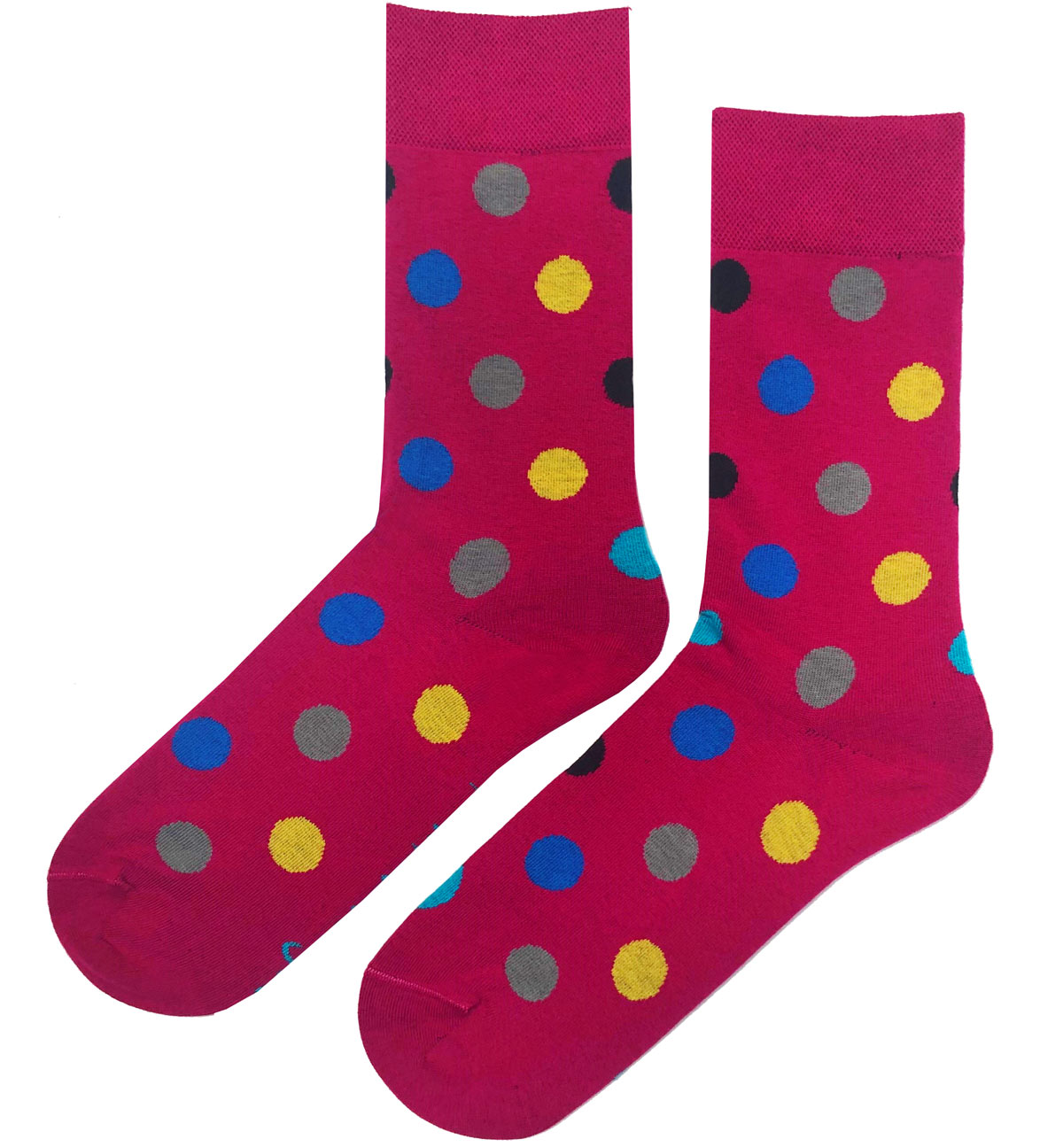 MEN COLOR DOTS SOCKS
