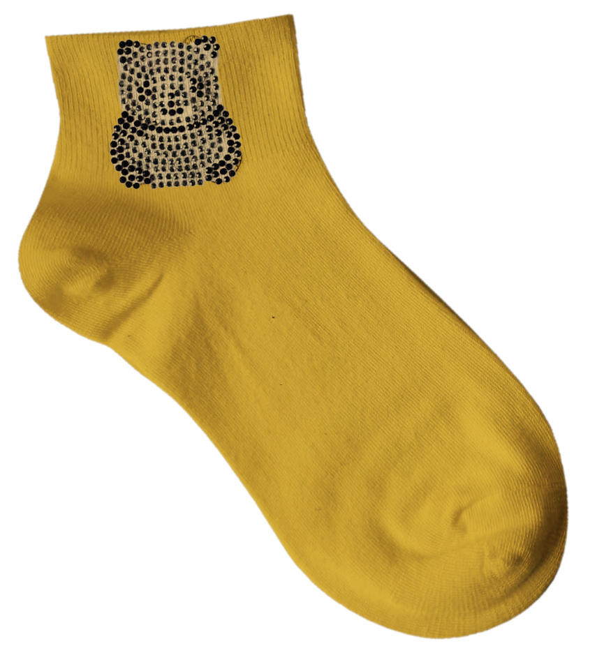 WOMAN'S SOCKS COTTON GLAMOR PANDA