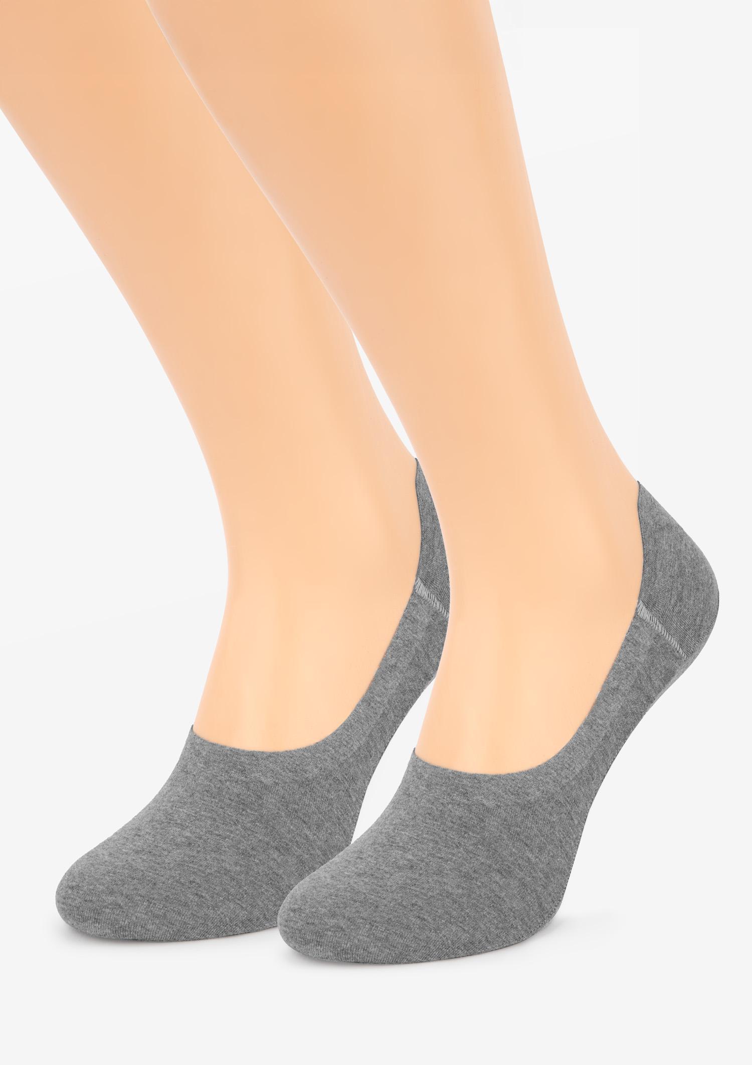 DISCREET UNI FUSSSOCKEN (2er-Pack)
