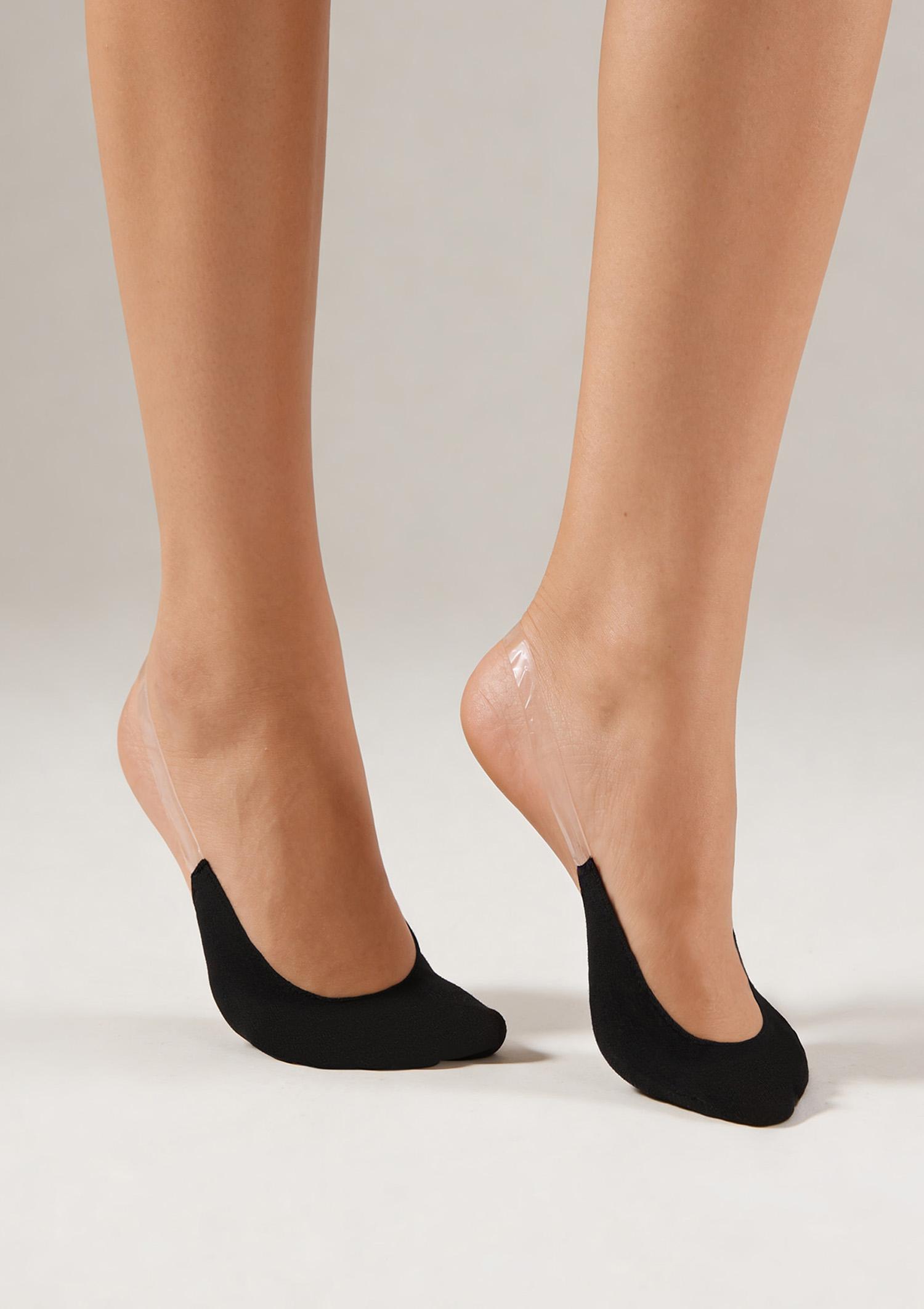 SKARPETKI  STOPKI COTTON OPEN HEEL