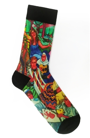 SOCKS MEN SPECIAL PAINTING 2