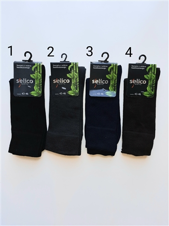 MAN'S SOCKS BAMBOO SELICO 143