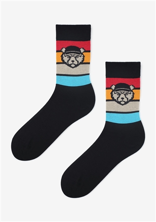 MEN ANGRY BEAR SOCKS