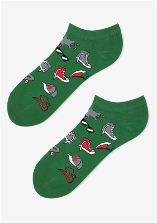 SOCKS FOOTIES MEN SKATEBOARD 