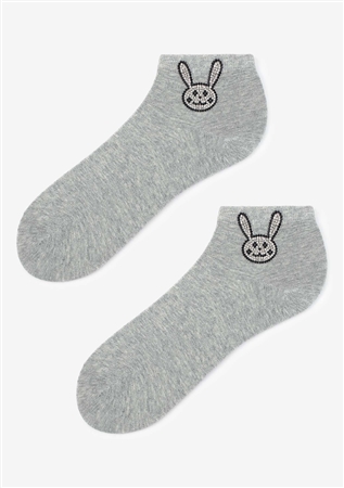 COTTON FUNNY BUNNY WOMEN'S SOCKS 01