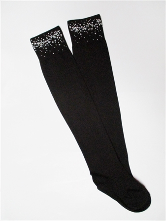 Thigh high socks 899 DIAMONDS