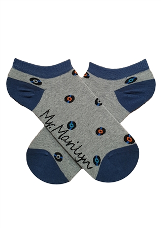 MEN FOOTIES VINYL SOCKS