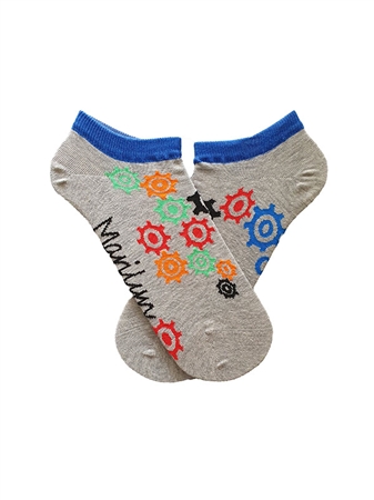 WOMEN'S FOOTIES WHEELS SOCKS