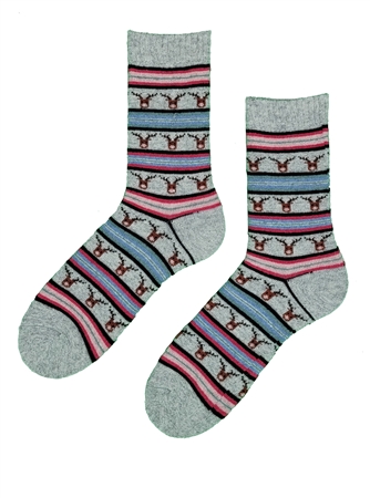 SKARPETKI ANGORA WOMEN NO TERRY B33