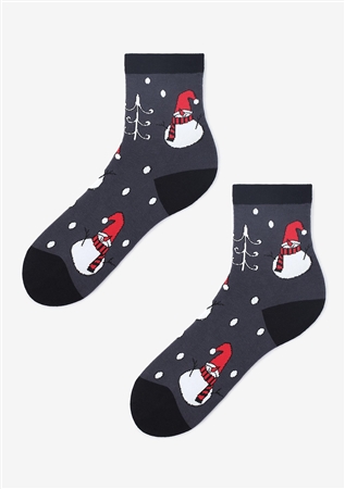 CHRISTMAS SNOWMAN WOMEN'S SOCKS