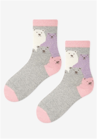 SKARPETKI ANGORA WOMEN NO TERRY D34