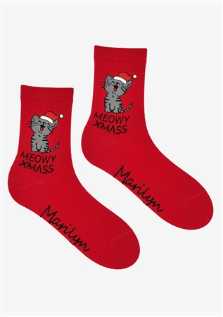 РОЖДЕСТВЕНСКИЕ НОСКИ SL MEOWY