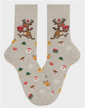 SKARPETKI ŚWIĄTECZNE MĘSKIE 05