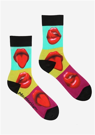 MEN SPECIAL LIPS SOCKS