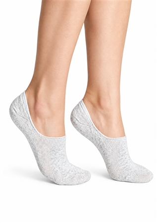 Women's High-Cut Linen No-Show Socks